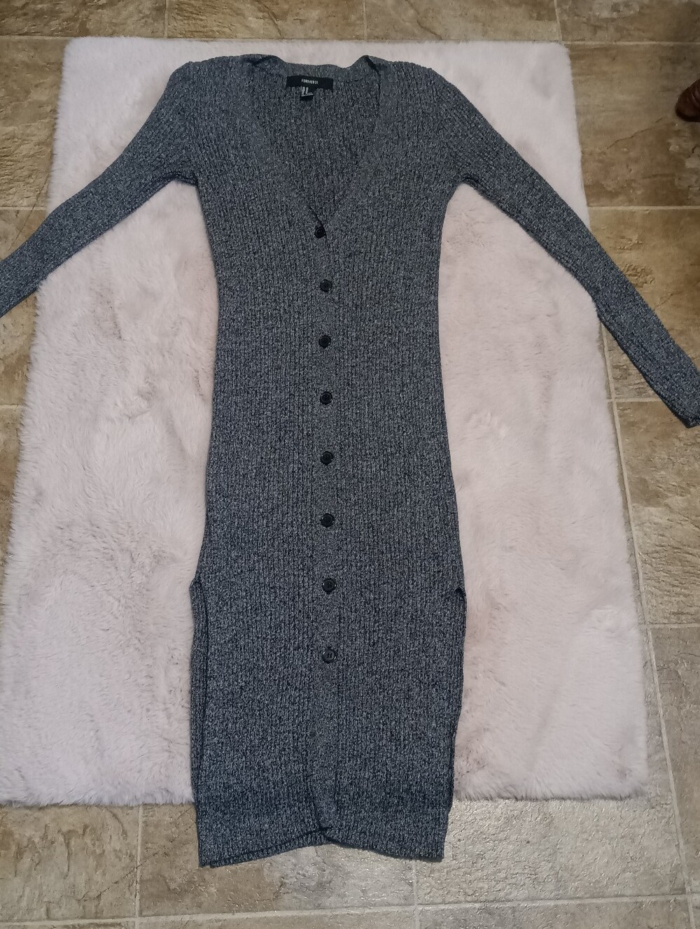 Forever 21 Maxi Dress with Side Slits Size M